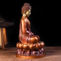 美帮汇释迦摩尼佛像 铜释迦牟尼如来佛汉传摆件供奉家居彩