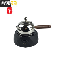 三维工匠2020新款304不锈钢烧水壶泡茶壶家用电磁炉茶具电陶炉侧把电茶壶 680不锈钢本色+黑色电陶炉