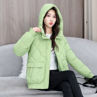 大码女装棉衣宽松保暖棉衣女冬季百搭休闲连帽棉服时尚外套潮