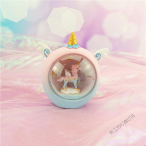 苏宁放心购 梦幻台灯装饰少女心独角兽星星灯卧室床头宿舍布置生日礼品小夜灯