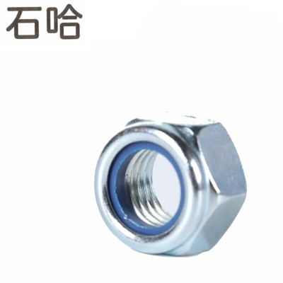 石哈尼龙自锁螺母M12