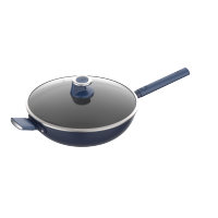 爱仕达(ASD)炒锅不粘锅钛晶不粘炒菜锅无涂层32cm燃气电磁炉通用 CC32Z8Q