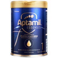 Aptamil香港原装进口爱他美奇迹蓝罐1段0-6个月HMO婴幼儿配方奶粉900g