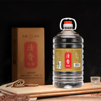 [MN]泸旗 泸州高度白酒 纯粮食高粱酒5L清香型 桶装散装口粮酒 可泡酒/自饮 60度[可泡动植物药材]清香纯粮