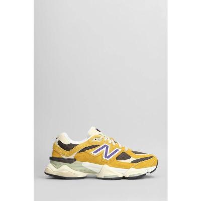 新百伦(New Balance)New Balance跑鞋男鞋休闲运动鞋黄色翻毛皮拼