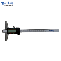 STIKELY 数显深度尺0-200*100(14.5*4)/把