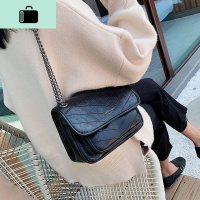 网红质感休闲包包女2020新款韩版时尚洋气百搭链条单肩斜挎流浪包NEW LAKE女斜挎包