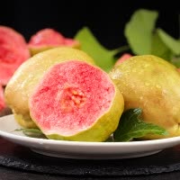 [西沛生鲜]新鲜红心芭乐 番石榴 净重5斤装 新鲜水果 甘甜可口