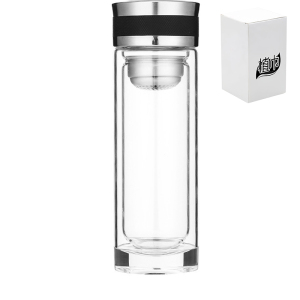 植巾 BLB110 330ml 双层玻璃杯(计价单位:个)透明色