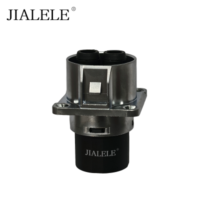 JIALELE 防水连接器2芯插座 MJ32-2 个