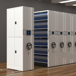 初嘉(CJ)RFID智能密集架 移动文件柜钢制轨道密集柜