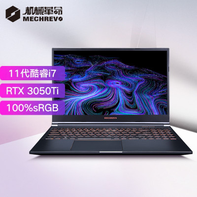 机械革命（MECHREVO）UmiCC15.6英寸高性能设计师本游戏笔记本电脑(11代i7-11800H32G1T高速固态RTX3050Ti100%sRGB)定制版