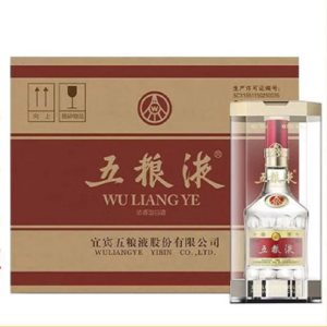 五粮液 普五第八代 52度浓香型白酒 500mL 整箱6瓶