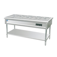 瑞宇牌商用简易保温售饭台/1700*700*800mm/201#1.0mm/不含份数盆