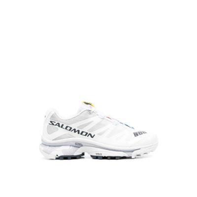 萨洛蒙(SALOMON)跑步鞋男鞋白色低帮运动鞋户外休闲鞋橡胶纺织品