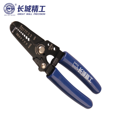长城精工 精密剥线钳 拨线钳子电缆剥皮器剥皮钳 5021 210601 1把