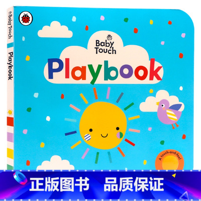 [正版]Ladybird Baby Touch Playbook 英文原版绘本 小瓢虫触摸书宝宝游乐书 大开本纸板触摸