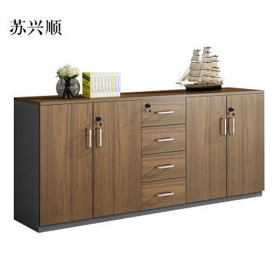 苏兴顺办公室矮柜储物柜文件柜4门4抽屉