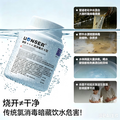 朗索 消毒片 单位:瓶