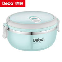 德铂Debo 麦格保温饭盒304不锈钢单层学生上班族便当盒700mlDEP-694