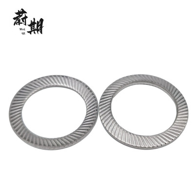 蔚期 DIN9250不锈钢双面齿锁紧垫圈 M8 个