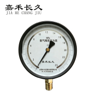 嘉禾长久 氧气精密压力表(带辽宁省级检定证书) YB150 0.4级 0-25Mpa块