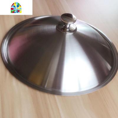 不锈钢锅盖尖顶盖38-42cm FENGHOU 外径41.5cm