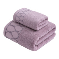 天山柔 70*140cm 400g 全棉32股立体棱格 浴巾 (计价单位:条) 豆沙