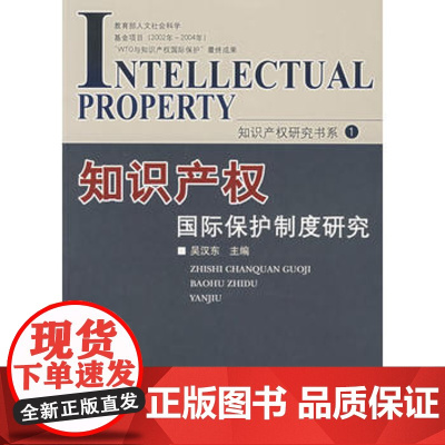 正版 知识产权国际保护制度研究 吴汉东 9787801987082 水利水电出版社