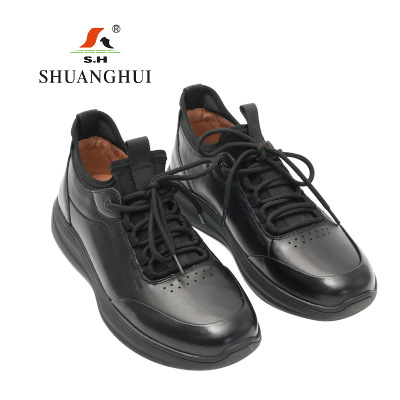 双惠绝缘男皮鞋SH08512,颜色黑,功能绝缘、防滑、耐磨,男款38-44码