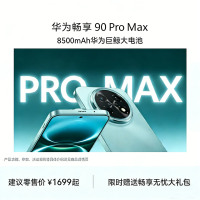 华为 畅享 90 Pro Max 智能手机 256GB 雪域白 CHZ-AL00 全网通版 麒麟8000芯片 8500mAh大电池