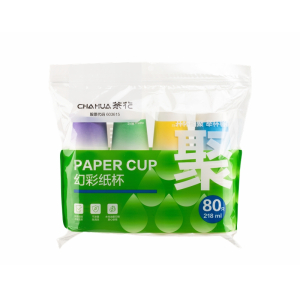茶花 幻彩纸杯218 80只/个