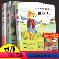 [正版]快乐读书吧三年级上册 全套3册 稻草人书 安徒生童话格林童话必读经典书目 叶圣陶全集上 小学小学生课外阅读书籍