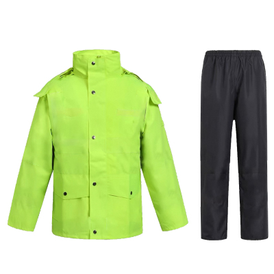 福赛岛 HMTY-RC26 防暴雨透气分体雨衣(计价单位:件)荧光绿色