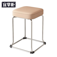 宜掌柜 软包方凳子