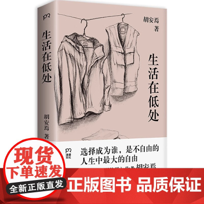 生活在低处 我在北京送快递作者胡安焉2024非虚构新作回溯童年和原生家庭完整梳理写作历程低处的生活开出鲜亮花朵