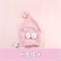 干发帽可爱女干发巾天然珊瑚绒吸水速干柔软透气不闷热浴帽 三维工匠 干发帽小恐龙❤新款