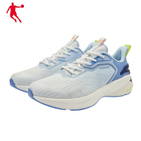 乔丹 跑步鞋 男款回弹减震耐磨运步鞋 运动鞋 健走鞋 TG33210210 双(冰川蓝/律动蓝 41 码)
