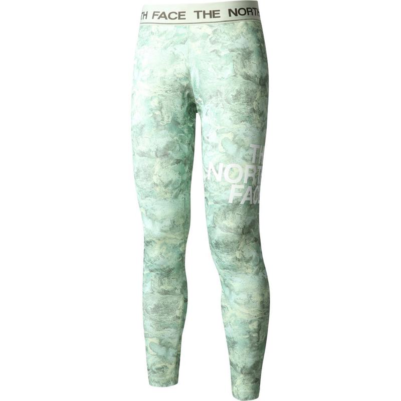 北面(The North Face)女运动长裤弹性舒适透气中腰训练健身塑形防