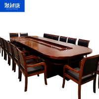 聚越唐JUYUETANG 实木简约电脑桌大容量收纳办公桌家用书桌带抽屉设计