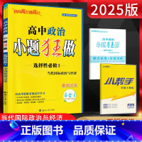 政治 选择性必修第一册 [正版]2025版恩波教育 小题狂做高中政治选择性必修一1当代国际政治与经济 高二政治选择性必修