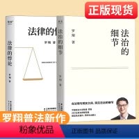[正版]新东方罗翔普法力作 法治的细节+法律的悖论共2册 法律书籍随笔集罗翔刑法学讲义圆圈正义文化 法律知识读物