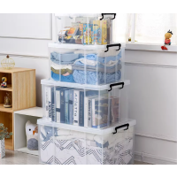 透明塑料收纳箱 单位:个