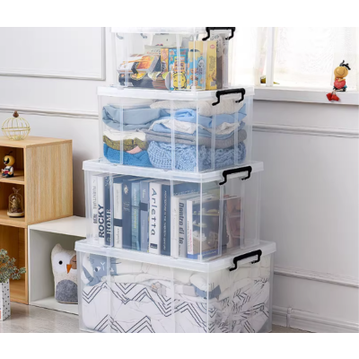 透明塑料收纳箱 单位:个