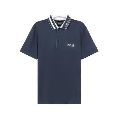 HUGOBOSS雨果博斯男士涤纶短袖POLO衫50443778