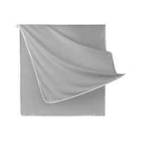 最生活午睡毯聚酯纤维100*120cm 350g 毯子 计价单位件灰色 A-1239