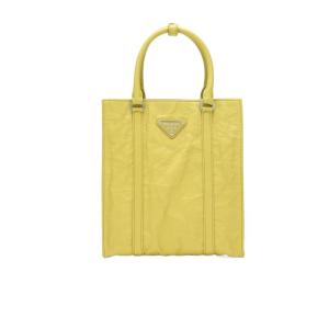 普拉达(PRADA)女士单肩包时尚百搭配件小巧精致日常通勤手提斜挎 黄色