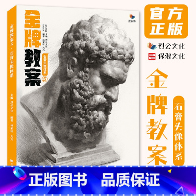 [正版]金牌教案5石膏头像体系 2023烈公文化林荣轩六六