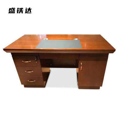 盛铁达 办公桌班台书桌老板桌1200*600*750mm STD-BGZ1120 张