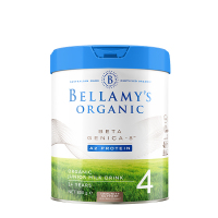 原装进口澳洲澳洲贝拉米白金版有机A2婴儿配方奶粉4段(2周岁以上)800g